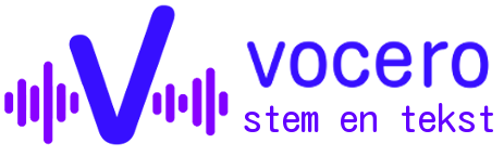 Logo Vocero Stem en Tekst